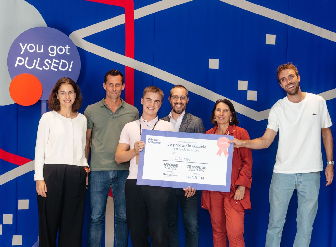 Fellow wins the Galaxy Prize at Pulse